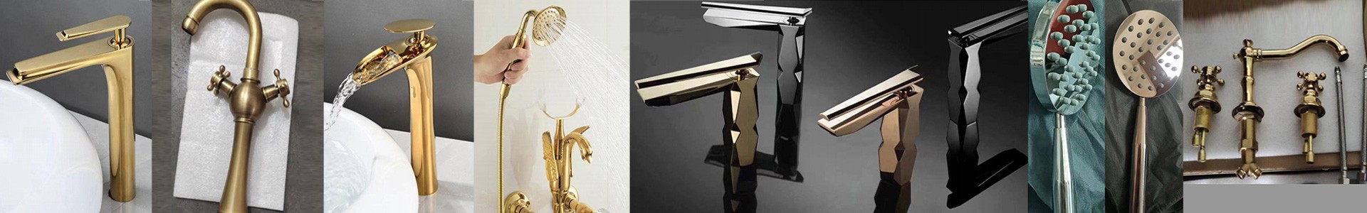 Brass basin faucet